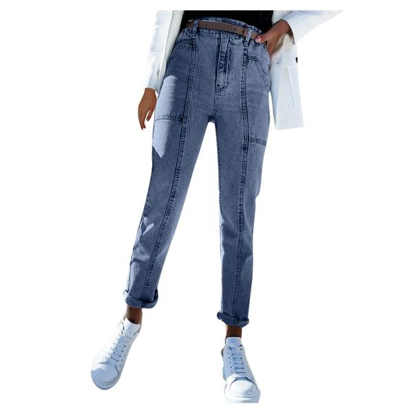 women's jeans high waist denim trousers female fashion elastic stretch hip slim fit skinny feet pencil pants pantalones de mujer, Blue
women's jeans high waist denim trousers female fashion elastic stretch hip slim fit skinny feet pencil pants pantalones de mujer, Blue