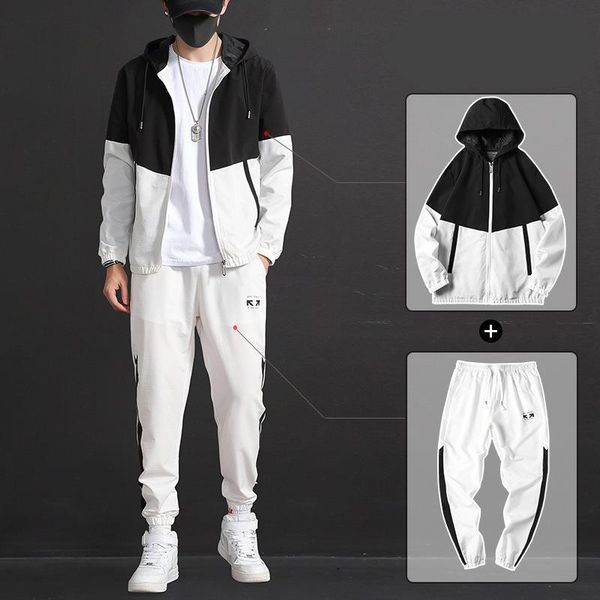 jogging clothing 2021 2pcs men's sports suit brand men tracksuit zipper sets sweatshirt running hoodies+pants gyms, Black;red
jogging clothing 2021 2pcs men's sports suit brand men tracksuit zipper sets sweatshirt running hoodies+pants gyms, Black;red