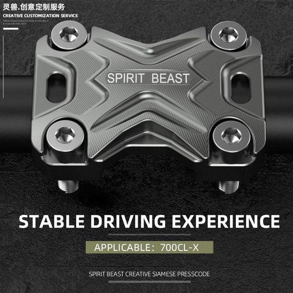 handlebars spirit beast motorcycle handlebar pressing code mount accessories for cfmoto 700clx 700 cl-x retro clamps
handlebars spirit beast motorcycle handlebar pressing code mount accessories for cfmoto 700clx 700 cl-x retro clamps