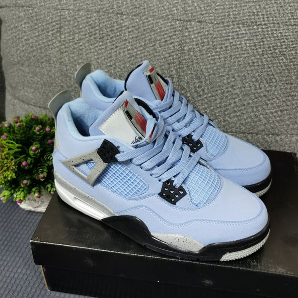 with box mens basketball shoes university blue high og unc tech grey white black 4 men women trainers sports sneakers eur 36-46
with box mens basketball shoes university blue high og unc tech grey white black 4 men women trainers sports sneakers eur 36-46