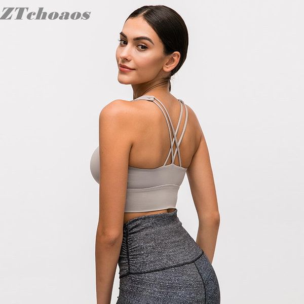 ztchoaos gathered breathable yoga bra with shockproof lingerie sports bras gym clothing, White;black
ztchoaos gathered breathable yoga bra with shockproof lingerie sports bras gym clothing, White;black