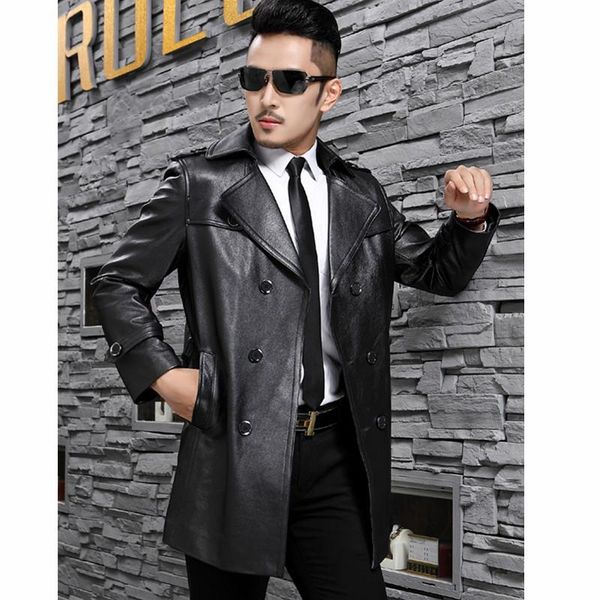 men's leather & faux vintage jacket men genuine cow detachable liner duck down winter coat jaqueta de couro 192 yy777, Black
men's leather & faux vintage jacket men genuine cow detachable liner duck down winter coat jaqueta de couro 192 yy777, Black