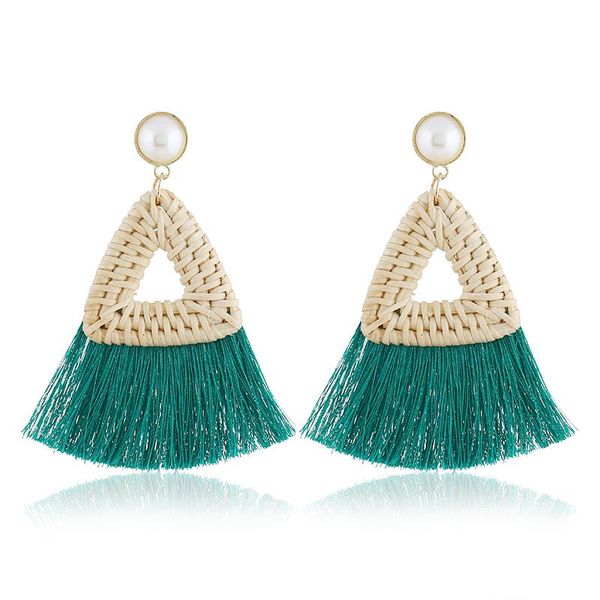 dangle & chandelier bohemian ethnicity hand-knitted resin rattan triangle tassel statement earrings personality simple women fringe, Silver
dangle & chandelier bohemian ethnicity hand-knitted resin rattan triangle tassel statement earrings personality simple women fringe, Silver