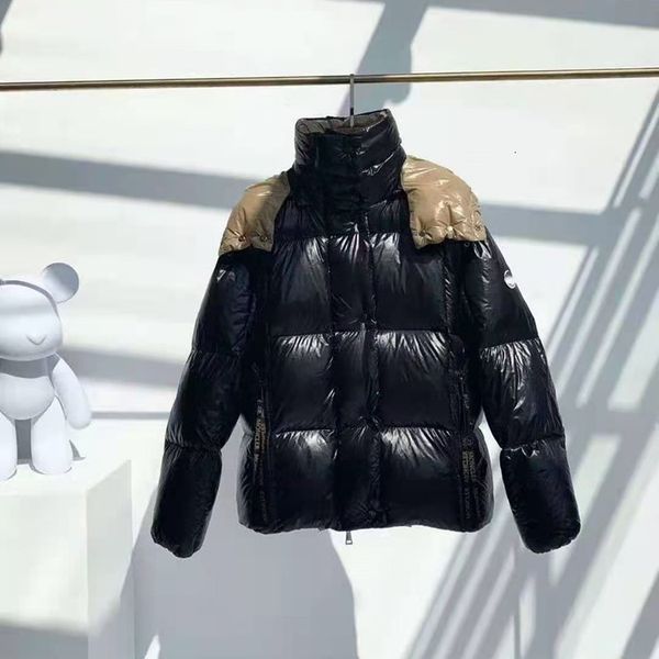 down coat m mengjia 2021 autumn and winter bright face thickened women's short jacket color matching loose bread, Black
down coat m mengjia 2021 autumn and winter bright face thickened women's short jacket color matching loose bread, Black
