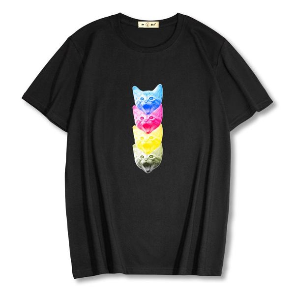men's t-shirts retro anime cat print short sleever men t-shirt summer 100% cotton o-neck tees hip hop streetwear, White;black
men's t-shirts retro anime cat print short sleever men t-shirt summer 100% cotton o-neck tees hip hop streetwear, White;black