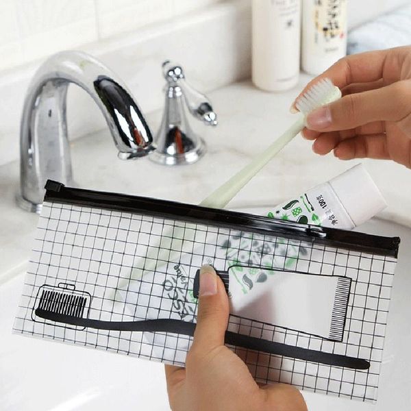 storage bags 1pc pvc transparent travel home toothpaste toothbrush cosmetic bag makeup organizer pencil toiletry box wash
storage bags 1pc pvc transparent travel home toothpaste toothbrush cosmetic bag makeup organizer pencil toiletry box wash
