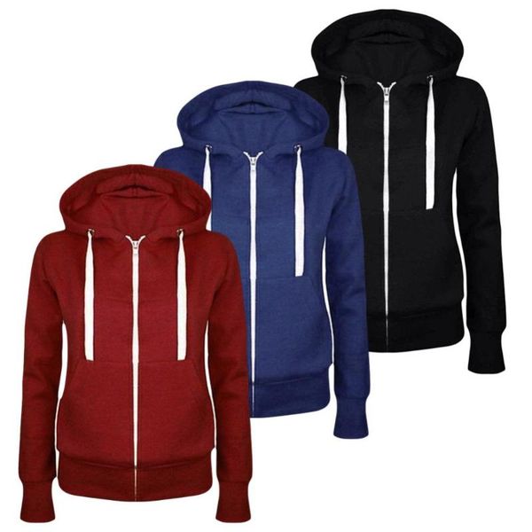 women's hoodies & sweatshirts winter autumn women sweatshirt casual hooded hoody jacket zipper pocket tracksuit outwear, Black
women's hoodies & sweatshirts winter autumn women sweatshirt casual hooded hoody jacket zipper pocket tracksuit outwear, Black