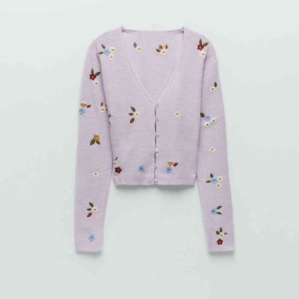 xnwmnz za women knit cardigan with floral embroidery trf cardigan blend v-neck long sleeves front pockets button-up female 210513, White
xnwmnz za women knit cardigan with floral embroidery trf cardigan blend v-neck long sleeves front pockets button-up female 210513, White