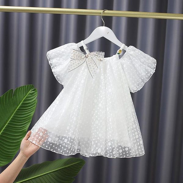 girl's dresses summer 2021 baby girls elegant sleeve dress children sweet bow pure color kids princess pink formal, Red;yellow
girl's dresses summer 2021 baby girls elegant sleeve dress children sweet bow pure color kids princess pink formal, Red;yellow