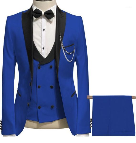 royal blue men suit 3 piece formal for prom wedding bridegroom groom tuxedos slim fit mens suits man set men's & blazers, White;black
royal blue men suit 3 piece formal for prom wedding bridegroom groom tuxedos slim fit mens suits man set men's & blazers, White;black
