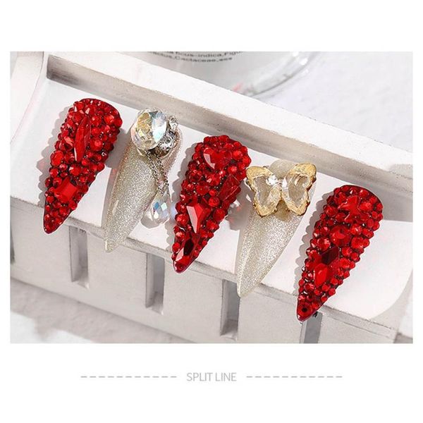 nail art kits q1qd 21 grids/box multi shapes glass professional decorations diy nails
nail art kits q1qd 21 grids/box multi shapes glass professional decorations diy nails
