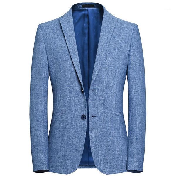men's suits & blazers solid color casual suits, formal work single-breasted jackets blue korean style slim spring and autumn, White;black
men's suits & blazers solid color casual suits, formal work single-breasted jackets blue korean style slim spring and autumn, White;black
