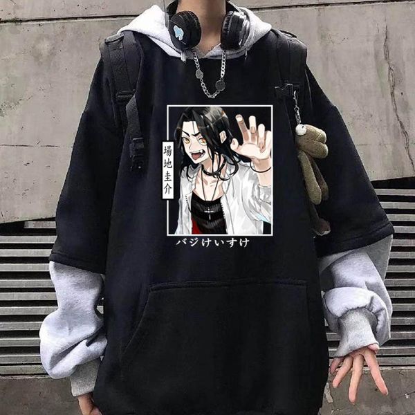 men's hoodies & sweatshirts 2021 japanese anime tokyo revengers cosplay men women harajuku aesthetic keisuke baji graphic winter warm s, Black
men's hoodies & sweatshirts 2021 japanese anime tokyo revengers cosplay men women harajuku aesthetic keisuke baji graphic winter warm s, Black