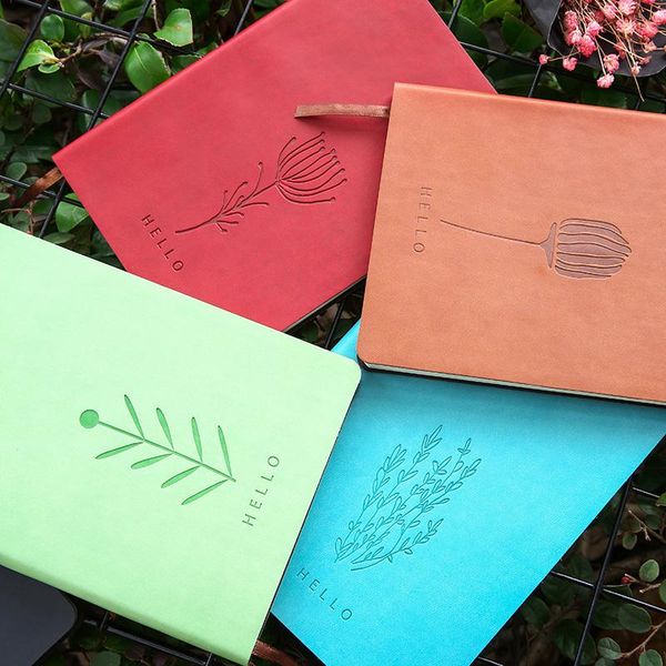 notepads a5 leather notebook cover fresh young student business super thick personality simple journal diary fashion, Purple;pink
notepads a5 leather notebook cover fresh young student business super thick personality simple journal diary fashion, Purple;pink