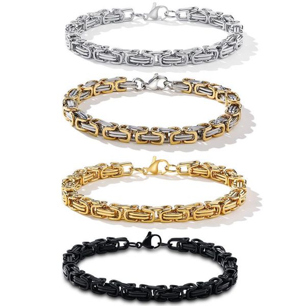 link, chain bracelets for mens stainless steel on hand 2021 bracelet hip hop retro charm goth gifts male accessories, Black
link, chain bracelets for mens stainless steel on hand 2021 bracelet hip hop retro charm goth gifts male accessories, Black