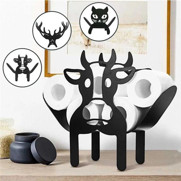 toilet paper holders animal tissue holder household iron roll black cow crafts decorations kitchen storage fashion simple bathroom
toilet paper holders animal tissue holder household iron roll black cow crafts decorations kitchen storage fashion simple bathroom