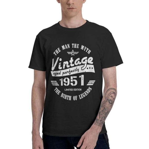 men's t-shirts vintage 1951 - 70th birthday gift for men t shirts pure cotton crewneck short long sleeve tee eu size, White;black
men's t-shirts vintage 1951 - 70th birthday gift for men t shirts pure cotton crewneck short long sleeve tee eu size, White;black