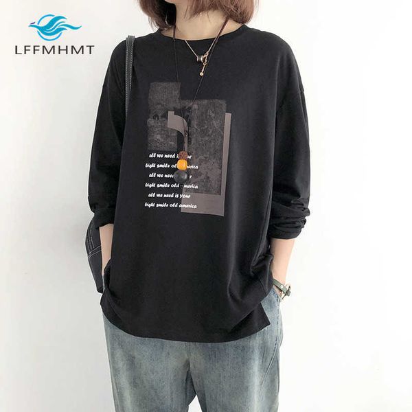 women's t-shirt women spring and autumn fashion brand korea style letter print cotton long sleeve t-shirt female casual tee tshirts clo, White
women's t-shirt women spring and autumn fashion brand korea style letter print cotton long sleeve t-shirt female casual tee tshirts clo, White