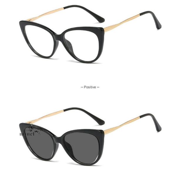 fashion sunglasses frames sun pochromic finished myopia glasses women cat optical chameleon anti-glare change color lens prescription nx, Black
fashion sunglasses frames sun pochromic finished myopia glasses women cat optical chameleon anti-glare change color lens prescription nx, Black