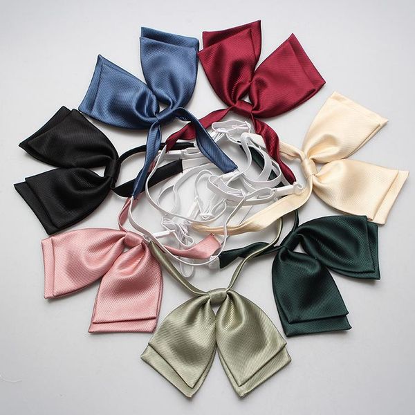 bow ties tie women's japanese bowtie bowknots cravats uniform school bowties gilrs neckwear party accessories, Black;gray
bow ties tie women's japanese bowtie bowknots cravats uniform school bowties gilrs neckwear party accessories, Black;gray