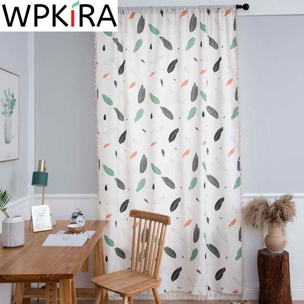 curtain & drapes japanese printed leaf curtains for living room bedroom white simple modern cotton linen tassel blackout window wp459e
curtain & drapes japanese printed leaf curtains for living room bedroom white simple modern cotton linen tassel blackout window wp459e