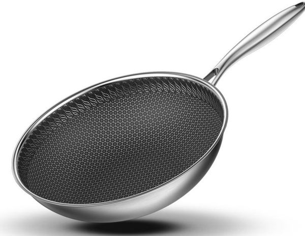 pans 316 stainless steel non stick wok frying pan pots and set kitchen cookware without oil fume coating
pans 316 stainless steel non stick wok frying pan pots and set kitchen cookware without oil fume coating