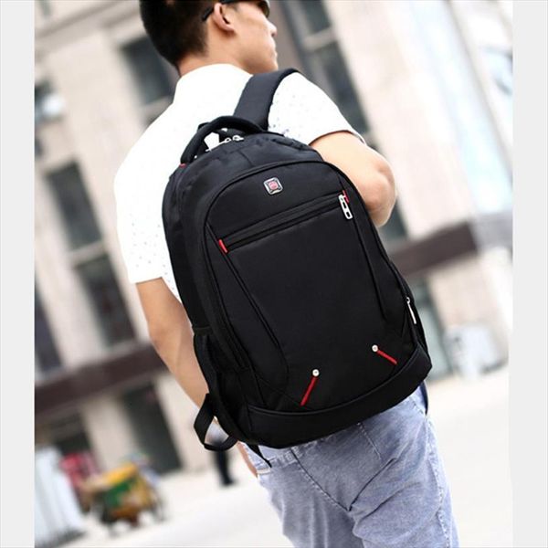 fashion large capacity men student schoolbag casual solid color material oxford mans backpack multi functional simple bag
fashion large capacity men student schoolbag casual solid color material oxford mans backpack multi functional simple bag