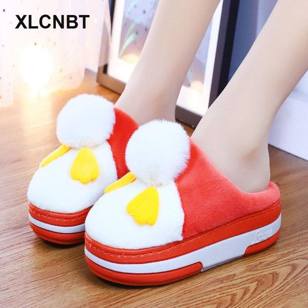 slippers winter cute duckling cotton plush cartoon indoor home shoes women non-slip warm female slipper, Black
slippers winter cute duckling cotton plush cartoon indoor home shoes women non-slip warm female slipper, Black