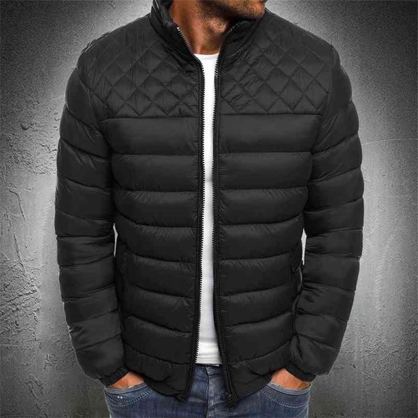 autumn jacket men argyle pattern parka coat bubble jacket men fall casual coat fashion slim fit coat cotton padded jacket 210913, Black
autumn jacket men argyle pattern parka coat bubble jacket men fall casual coat fashion slim fit coat cotton padded jacket 210913, Black