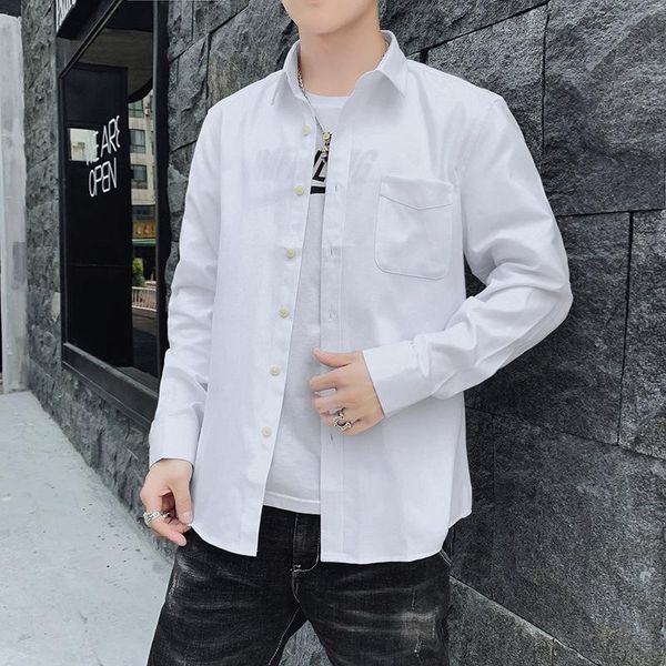 men's casual shirts arrival spring autumn long-sleeve shirt young korean version of slim cotton fashion inch, White;black
men's casual shirts arrival spring autumn long-sleeve shirt young korean version of slim cotton fashion inch, White;black