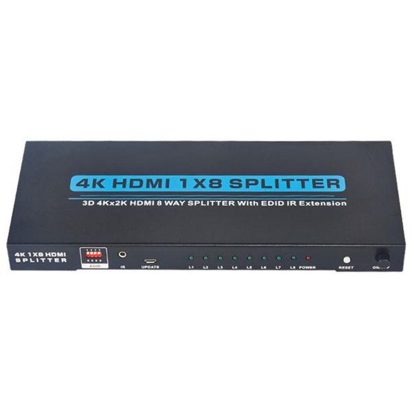 audio cables & connectors 1x8 1.4 splitter 1 in 8 switcher support 4k / 30hz hdcp ir+edid for hdtv pc dvd projector
audio cables & connectors 1x8 1.4 splitter 1 in 8 switcher support 4k / 30hz hdcp ir+edid for hdtv pc dvd projector