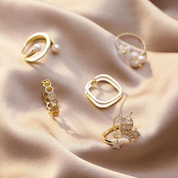fashion gold color metal simulated pearl open rings for women shiny rhinestone geometric adjustable charm jewelry cluster, Golden;silver
fashion gold color metal simulated pearl open rings for women shiny rhinestone geometric adjustable charm jewelry cluster, Golden;silver