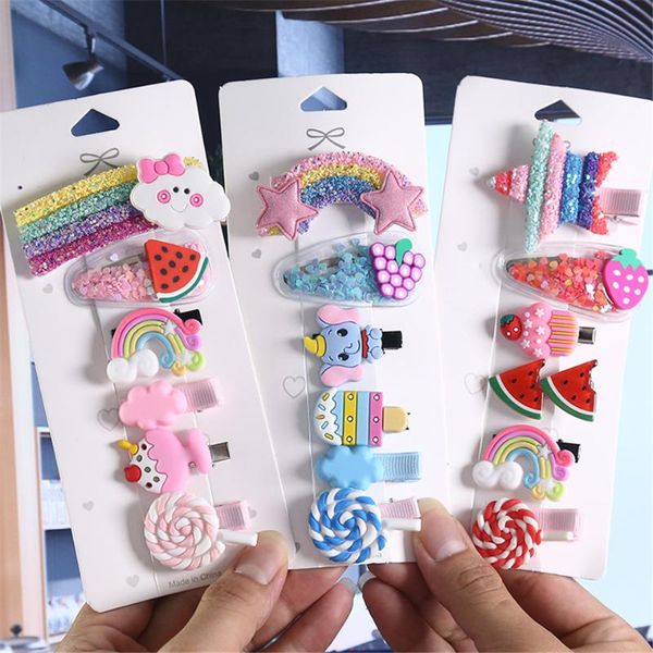 hair accessories korea style items deals children's rainbow cute cartoon clips set little girls kawaii hairpin, Slivery;white
hair accessories korea style items deals children's rainbow cute cartoon clips set little girls kawaii hairpin, Slivery;white