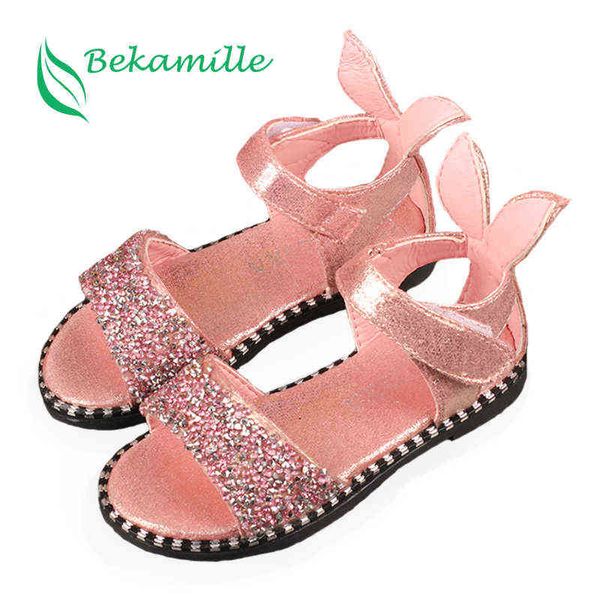 bekamille summer baby girl sandals fashion bling shiny rhinestone kids sandals girls shoes with rabbit ear kids flat sandals g220307, Black;red
bekamille summer baby girl sandals fashion bling shiny rhinestone kids sandals girls shoes with rabbit ear kids flat sandals g220307, Black;red