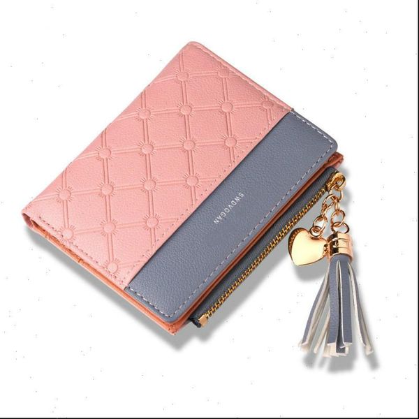 tassel leather wallet women small brand famous mini wallets purses female short coin zipper purse cartera mujer, Red;black
tassel leather wallet women small brand famous mini wallets purses female short coin zipper purse cartera mujer, Red;black