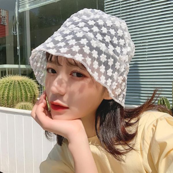 wide brim hats daisy embroidered buckets hat transparent panama women lace flower beach snapback fashion sun cap summer stackable, Blue;gray
wide brim hats daisy embroidered buckets hat transparent panama women lace flower beach snapback fashion sun cap summer stackable, Blue;gray
