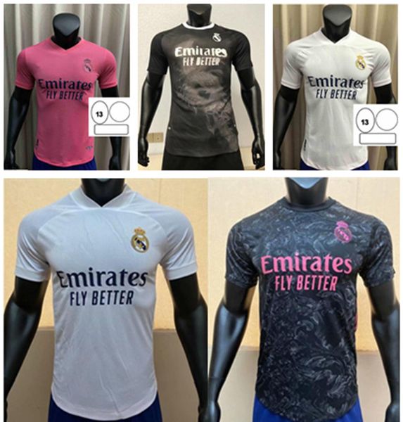 2021high-quality real madrid soccer jerseys 20-21 #7 hazard #9 benzema home away 20/21 men football shirts sports uniforms, Black;yellow
2021high-quality real madrid soccer jerseys 20-21 #7 hazard #9 benzema home away 20/21 men football shirts sports uniforms, Black;yellow