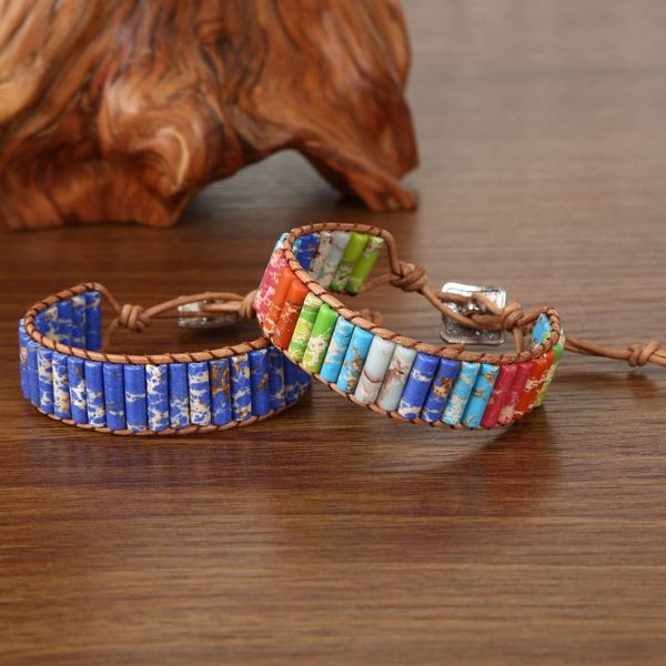 charm bracelets color imperial stone fashion men's and women's bracelet bangle hand-woven cowhide rope natural bohemian female, Golden;silver
charm bracelets color imperial stone fashion men's and women's bracelet bangle hand-woven cowhide rope natural bohemian female, Golden;silver
