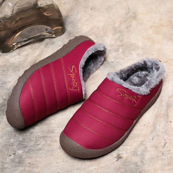 slippers oraqwlj women winter warm indoor shoes home men waterproof non-slip room slides for plus sizes, Black
slippers oraqwlj women winter warm indoor shoes home men waterproof non-slip room slides for plus sizes, Black