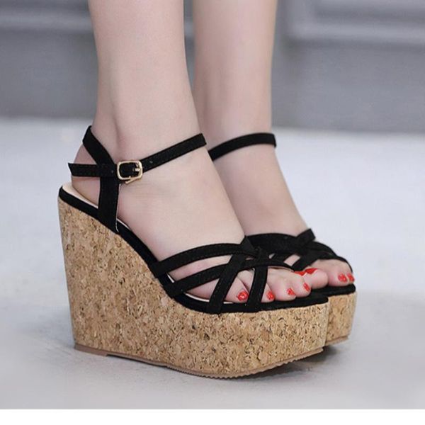 13cm super high heels narrow band gladiator sandals women ankle strap platform sandalias mujer 2021 summer wedges shoes, Black
13cm super high heels narrow band gladiator sandals women ankle strap platform sandalias mujer 2021 summer wedges shoes, Black