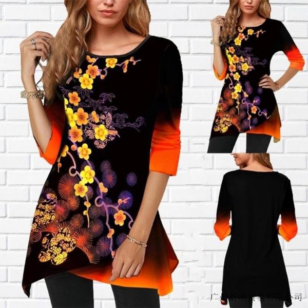 casual boho beach shirt womens o-neck party summer blouse short sleeve loose flower printing 2 tones blouses y389 women's & shirts, White
casual boho beach shirt womens o-neck party summer blouse short sleeve loose flower printing 2 tones blouses y389 women's & shirts, White