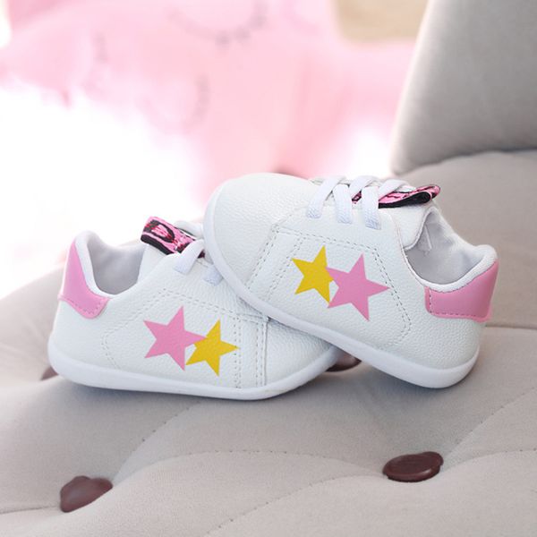 Baby Girls Boys Casual Sport Shoes Pachwork Quality Leather Soft Bottom Toddler Sneaker Infant Casual Flat Sneakers With Stars, Green
Baby Girls Boys Casual Sport Shoes Pachwork Quality Leather Soft Bottom Toddler Sneaker Infant Casual Flat Sneakers With Stars, Green
