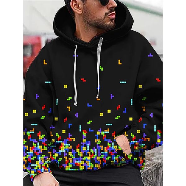 tetris pattern men s 3d printing hoodie visual impact party punk goth round neck sweater hoodie, Black
tetris pattern men s 3d printing hoodie visual impact party punk goth round neck sweater hoodie, Black