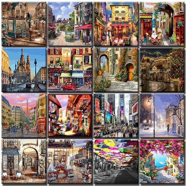 paintings street oil painting out by number on canvas with frame pictures for drawing paint kits adults coloring decoration
paintings street oil painting out by number on canvas with frame pictures for drawing paint kits adults coloring decoration