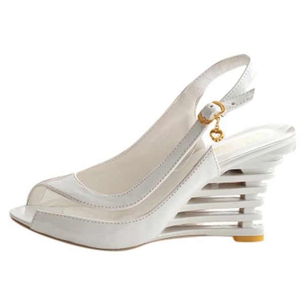women fashion back strap buckle belt fish mouth wedge heel high sandals shoe thick soled wear resistant princess mar 3, Black
women fashion back strap buckle belt fish mouth wedge heel high sandals shoe thick soled wear resistant princess mar 3, Black