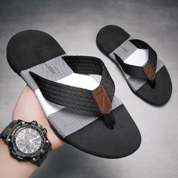 slippers quality flip flops men designers brand beach summer man sandals nice casual anti travel mens rope handmade male toe, Black
slippers quality flip flops men designers brand beach summer man sandals nice casual anti travel mens rope handmade male toe, Black