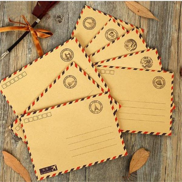 coloffice 8 pcs/lot classical postcard letter stationery paper kraft envelope vintage wallet office school supplies packing bags
coloffice 8 pcs/lot classical postcard letter stationery paper kraft envelope vintage wallet office school supplies packing bags