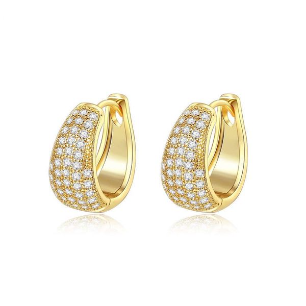 hoop & huggie hemiston style creole earrings with pave zircon, real european jewelry gift for women e369, Golden;silver
hoop & huggie hemiston style creole earrings with pave zircon, real european jewelry gift for women e369, Golden;silver