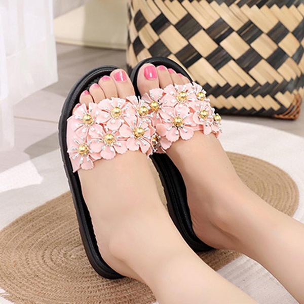 slippers bonjean 2021 ladies summer beach footwear flower decoration outdoor slides fashion shoes flat with bj2716, Black
slippers bonjean 2021 ladies summer beach footwear flower decoration outdoor slides fashion shoes flat with bj2716, Black