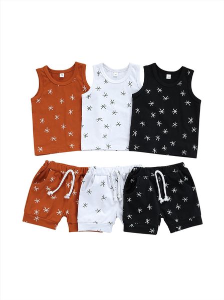 summer 0 24m newborn baby boys star print clothing set sleevless shorts casual clothes, White
summer 0 24m newborn baby boys star print clothing set sleevless shorts casual clothes, White